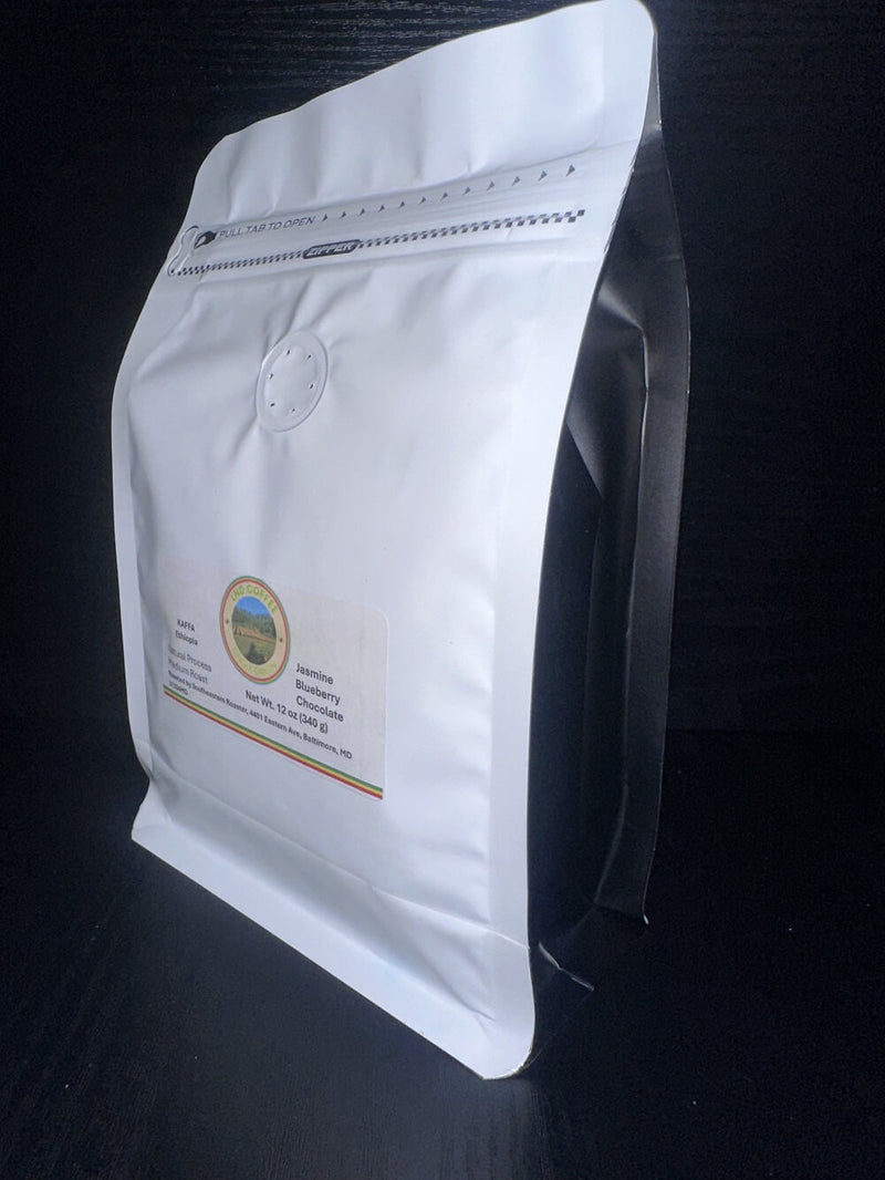 Premium Ethiopian Arabica Kaffa Coffee - Single Origin Whole Bean